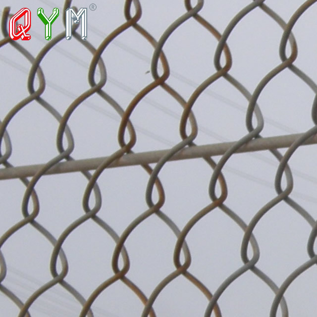 Used chain link fence commercial panels plastic coated mesh fence roll