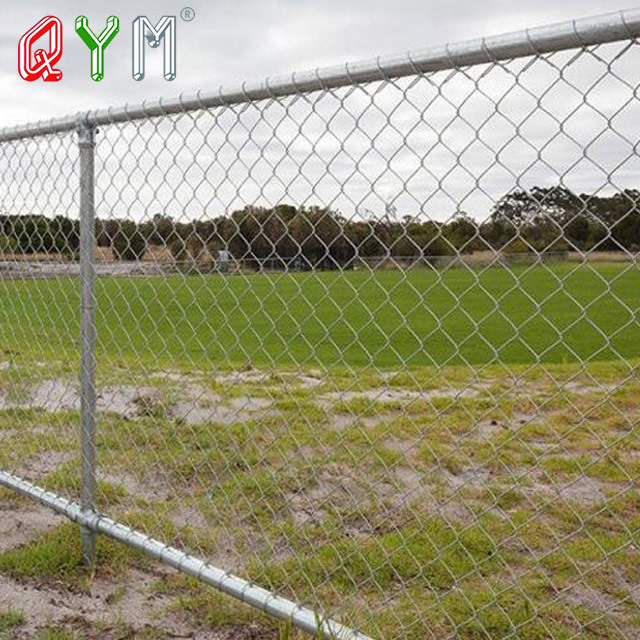 Galvanized Chain Link Fence Roll 50ft Tennis Court Fencing