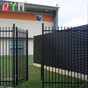 Pvc Picket Fence Steel Square Tube Used Wrought Iron Fencing For Sale