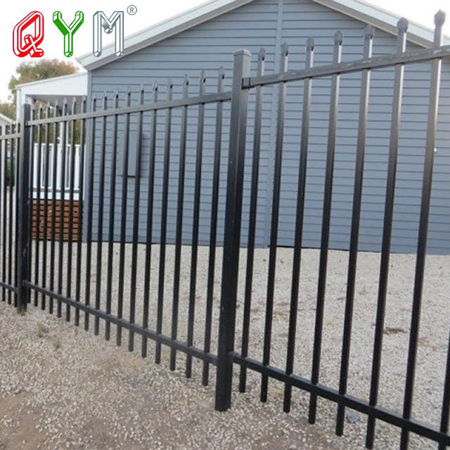 Pvc Picket Fence Steel Square Tube Used Wrought Iron Fencing For Sale