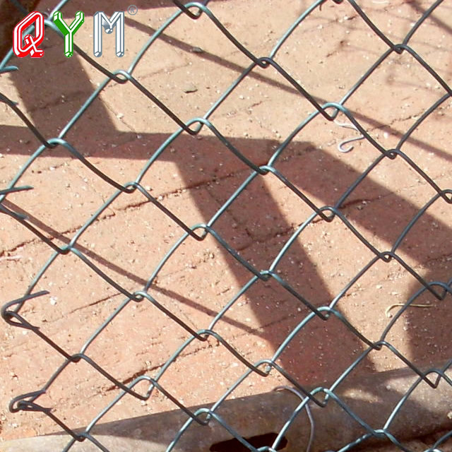 Galvanized Chain Link Fence Wire Mesh Chain Link Fence Post