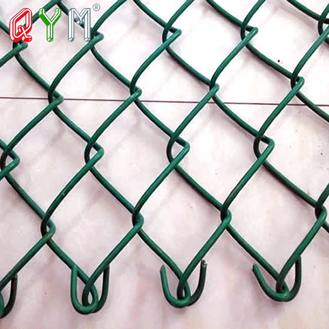 Galvanized Chain Link Fence Wire Mesh Chain Link Fence Post