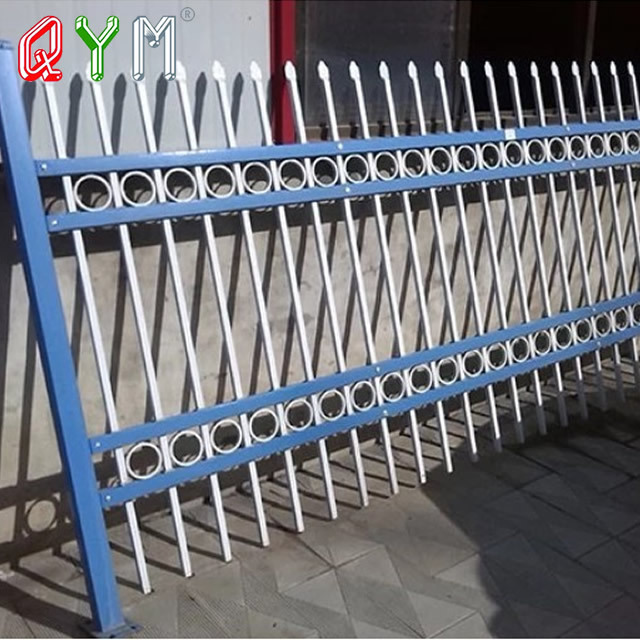 Metal Picket Fence Wrought Iron Fence Panel And Gate