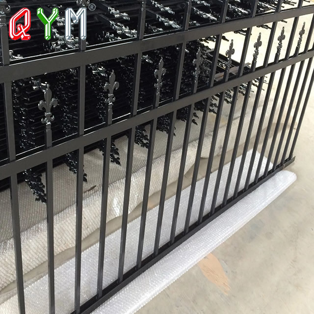 Metal Picket Fence Wrought Iron Fence Panel And Gate