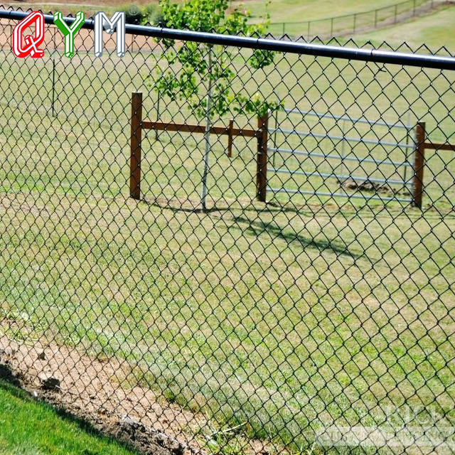 Common Used Barbed Edges Chain Link Fence for Sale