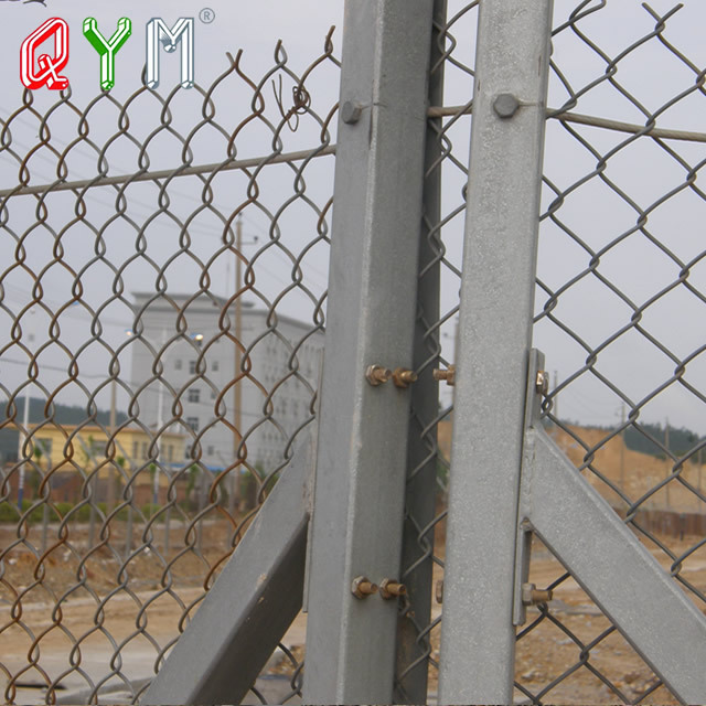 Used chain link fence commercial panels plastic coated mesh fence roll