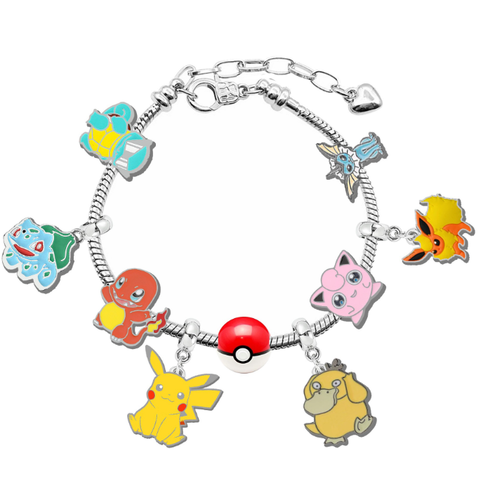 Cartoon style mario brothers charm bracelets anime wristband cartoon bracelets girls boys kids