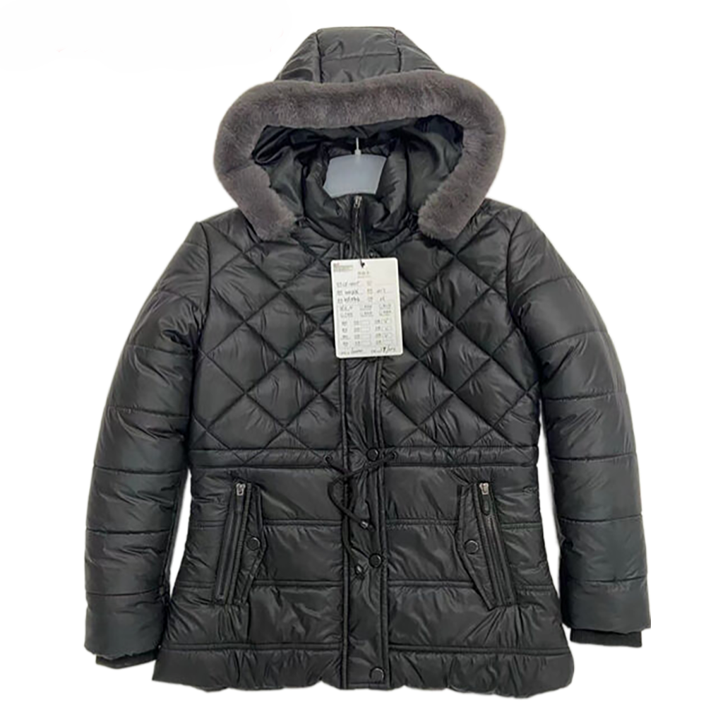 2021 Oversize Ladies Puffer Down Jackets Women Feather Padding Coats With Mink Fur Trimming