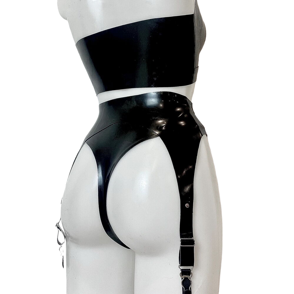 100% latex  Rubber Gummi    Black ladies sexy suit, bubble sleeves, beauty, party, pool, beach, comfortable xs-xxl 0.4 mm