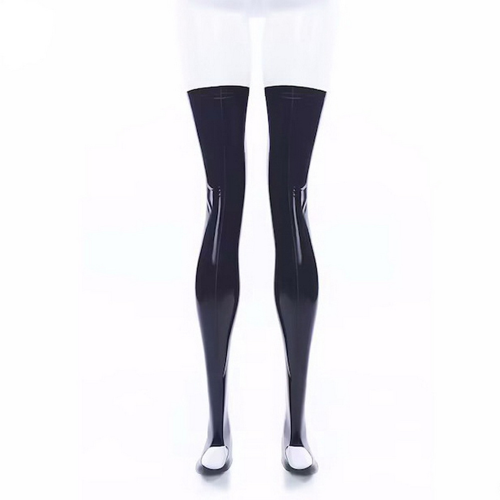 Masquerade Fetish Latex Rubber 0.4mm Bodysuit Catsuit Overall Zentai Leotard Suit Size XS-XXL