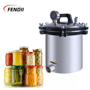 Glass Bottle Jar Sterilizer Portable Autoclave 18L 24L