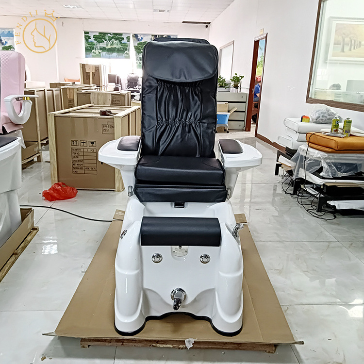 luxury nail salon nail tech chair electric foot spa massage pedicure chairs