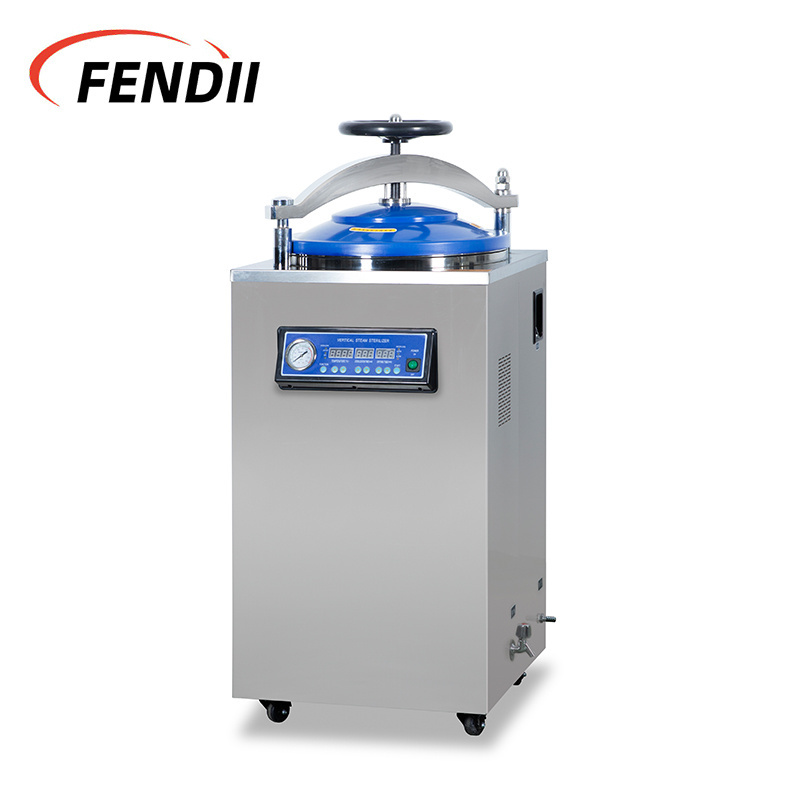 High Pressure Stainless Steel Automatic Mushroom Autoclave Food sterilizer Vertical Steam Sterilizer For Mushroom Cultivation