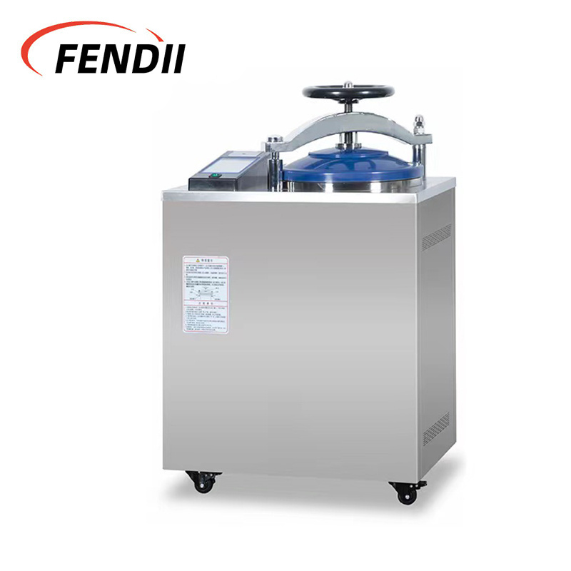 High Pressure Stainless Steel Automatic Mushroom Autoclave Food sterilizer Vertical Steam Sterilizer For Mushroom Cultivation