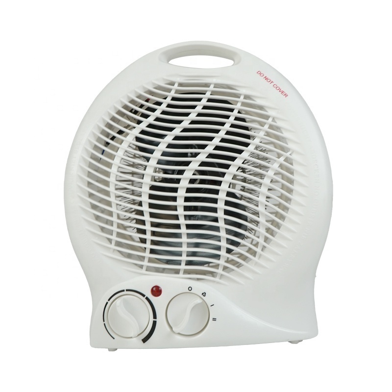 2 Heat Settings Electric Room Portable Fan Heater With Thermostat Fan Heater