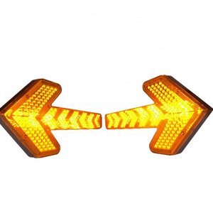 Waterproof DC 10V 30V Road Sign Arrow Traffic Signal Light Led For Truck