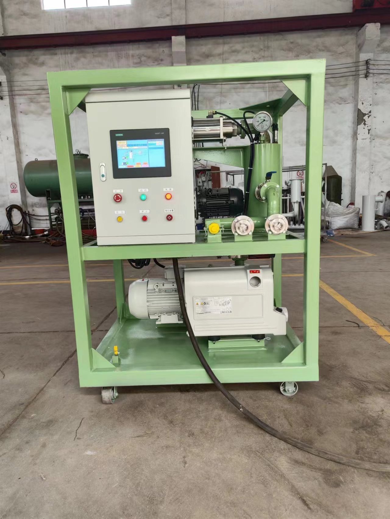 SF6 high voltage electrical vacuum pump unit/Sulfur hexafluoride high pressure electric vacuum charging device