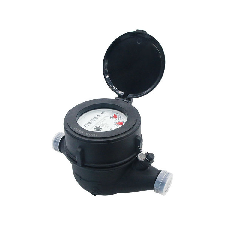 Thread Class B Class C DN15 DN20 Dry Type Plastic Body Mechanical Watermeter Single Jet Water Meter