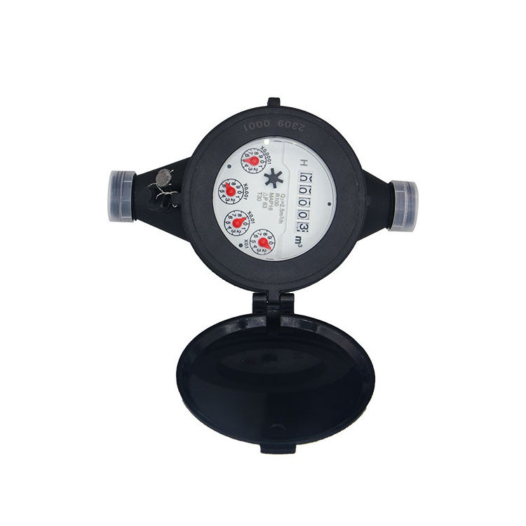 Thread Class B Class C DN15 DN20 Dry Type Plastic Body Mechanical Watermeter Single Jet Water Meter