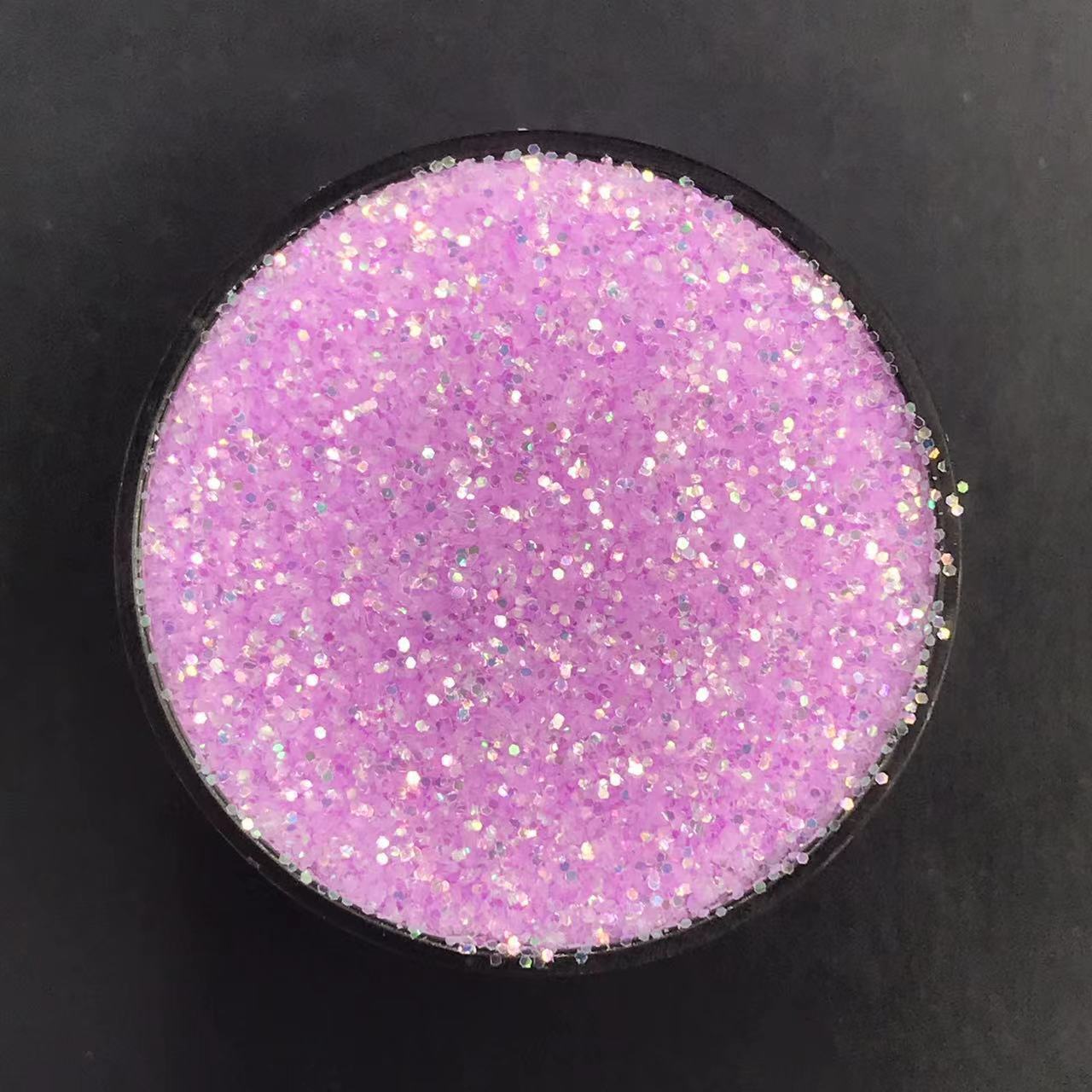 High Sparkling Fluorescent Solvent resistant Iridescent Series for christmas decoration, shoe materials, bags,nail polish etc