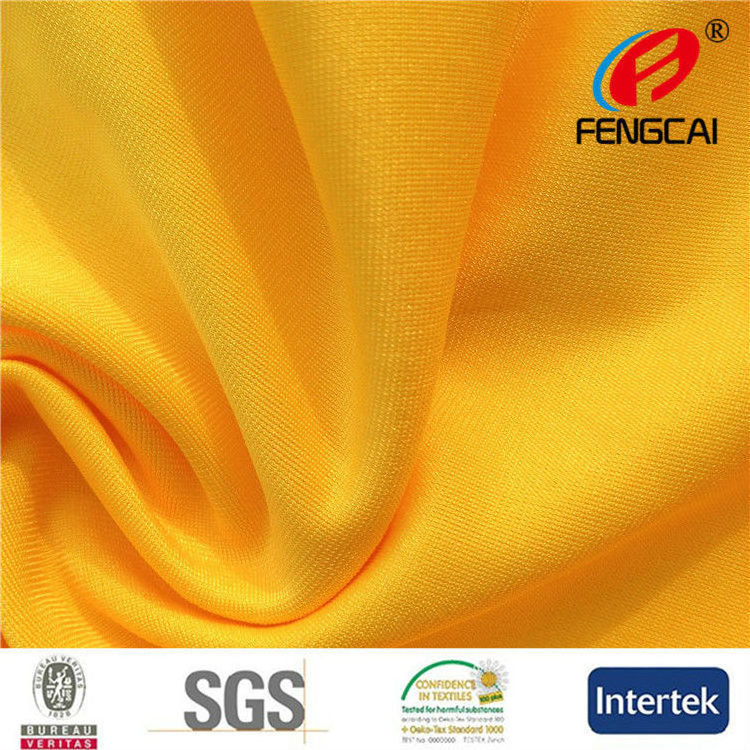 92% polyester 8% spandex blend fabric stretch elastane knitted fabric for women underwear