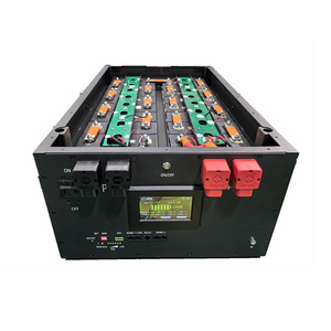 Solar Battery case kit Metal box 16s active balance  48V 24V 280AH 300AH 15kw lithium battery box with smart BMS