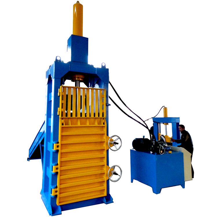 plastic bottle compactor baler machine/claas markant baler/Vertical hydraulic baler