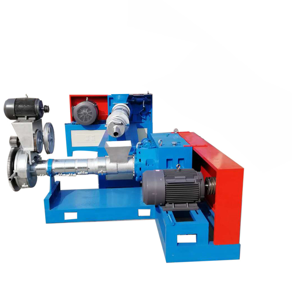 recycling waste plastic hot melting extruder for filament pelletizer granulating making machine