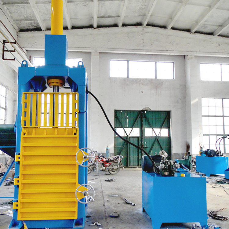 plastic bottle compactor baler machine/claas markant baler/Vertical hydraulic baler