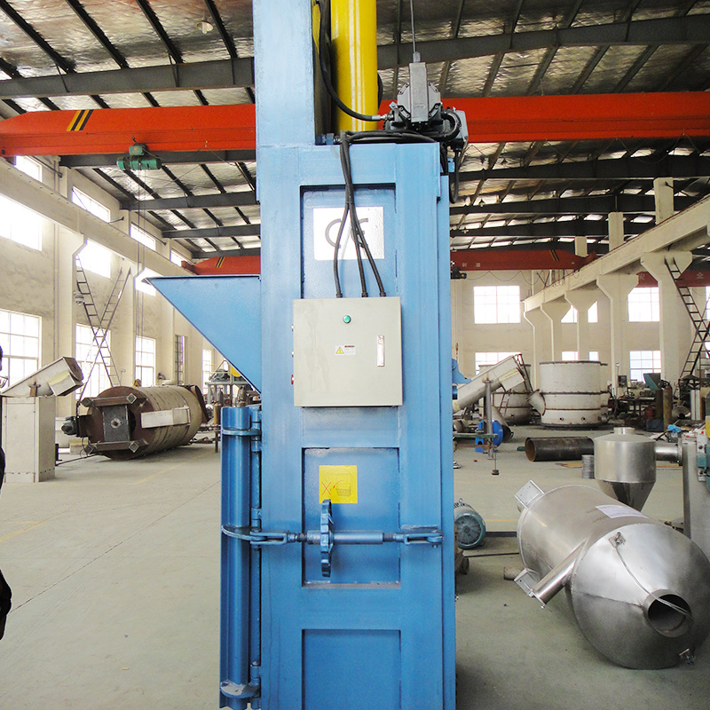 plastic bottle compactor baler machine/claas markant baler/Vertical hydraulic baler