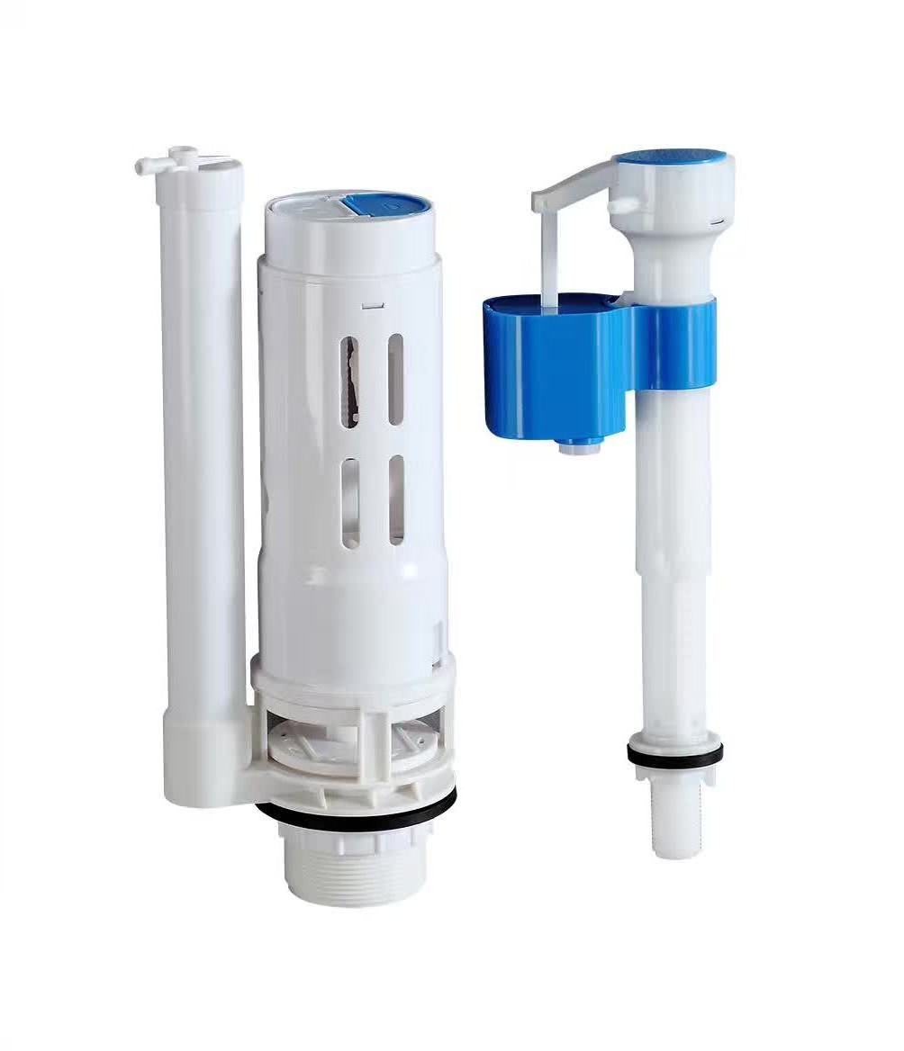 Toilet fill valve European type adjustable quick release dual flush toilet flush valve