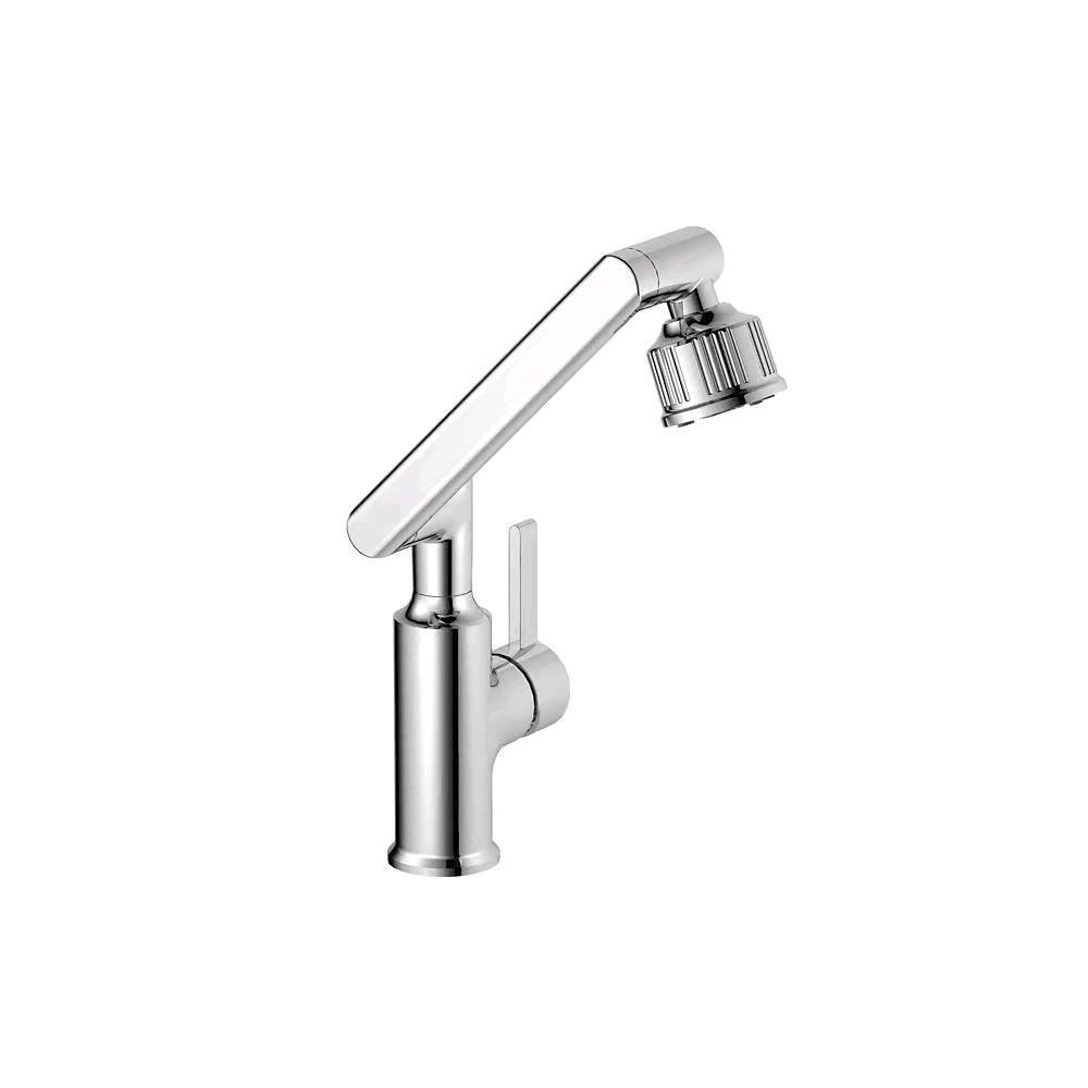 360 degree swivel 1080 rotating robotic arm digital display bathroom faucet tap