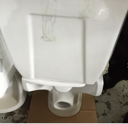 Hot sale bathroom wc ceramic wash down two piece toilet for African Market