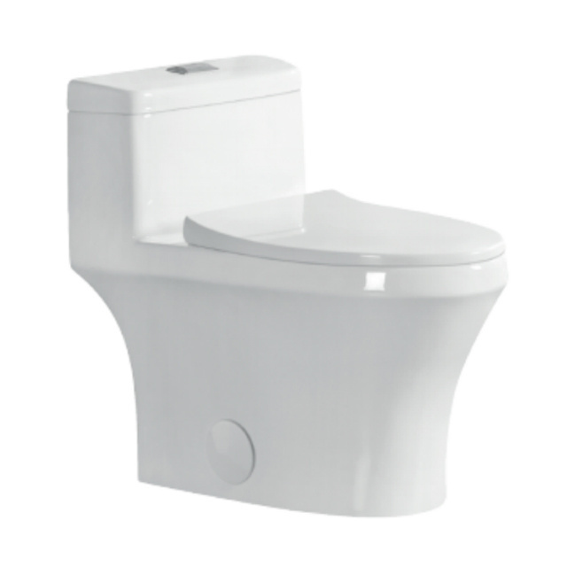 CUPC American Toilets Elongated Modern Western One Piece Toilet Floor Mounted