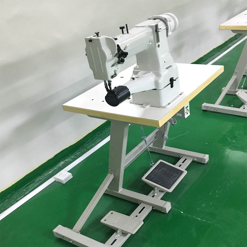 8B  Garment industrial use suitcase single needle lock stitch cylinder arm industrial back pads  sewing machine