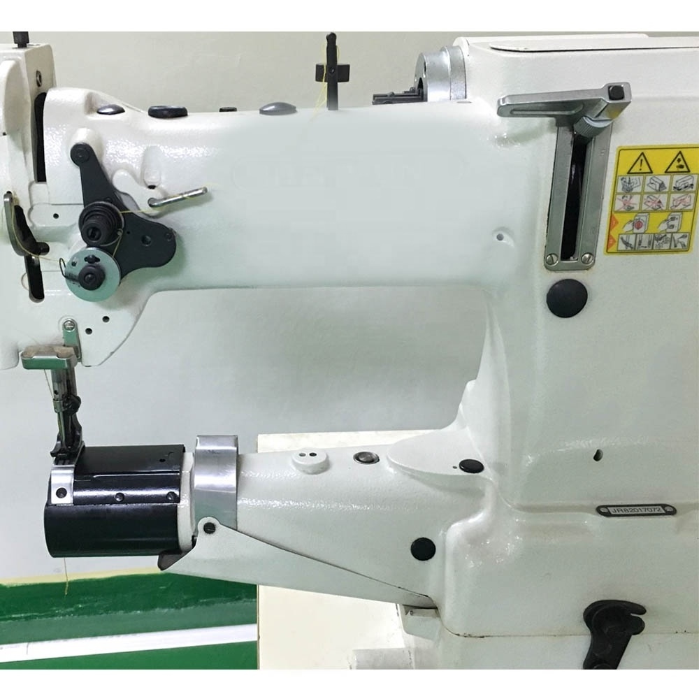 8B  Garment industrial use suitcase single needle lock stitch cylinder arm industrial back pads  sewing machine