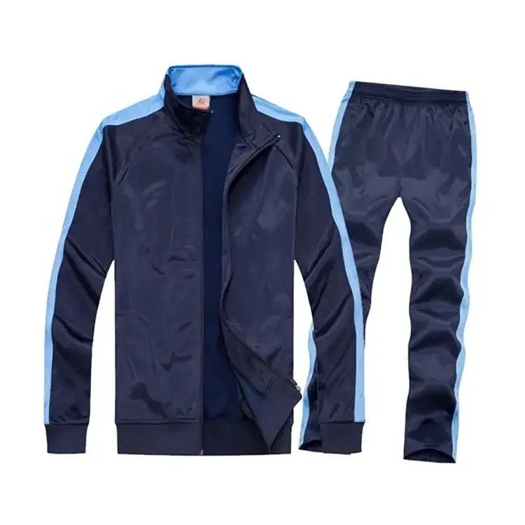 Hot selling new Custom logo sportswear Blank Parachute Track Suit, Sports Track Suit