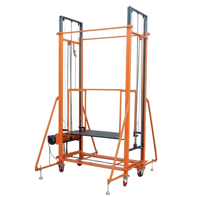 andamios para construction compact automatic portable scaffholding electric scaffolding portable