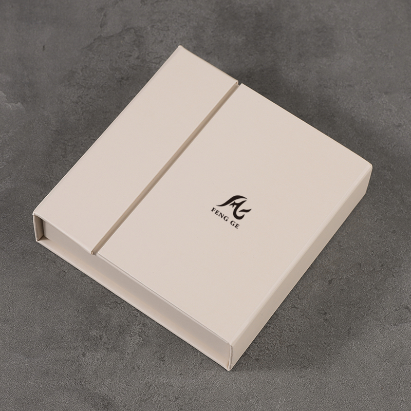 Wholesale Custom Logo Luxury Jewelry Carton New Style Double Door Jewelry Box With Ribbon Packaging