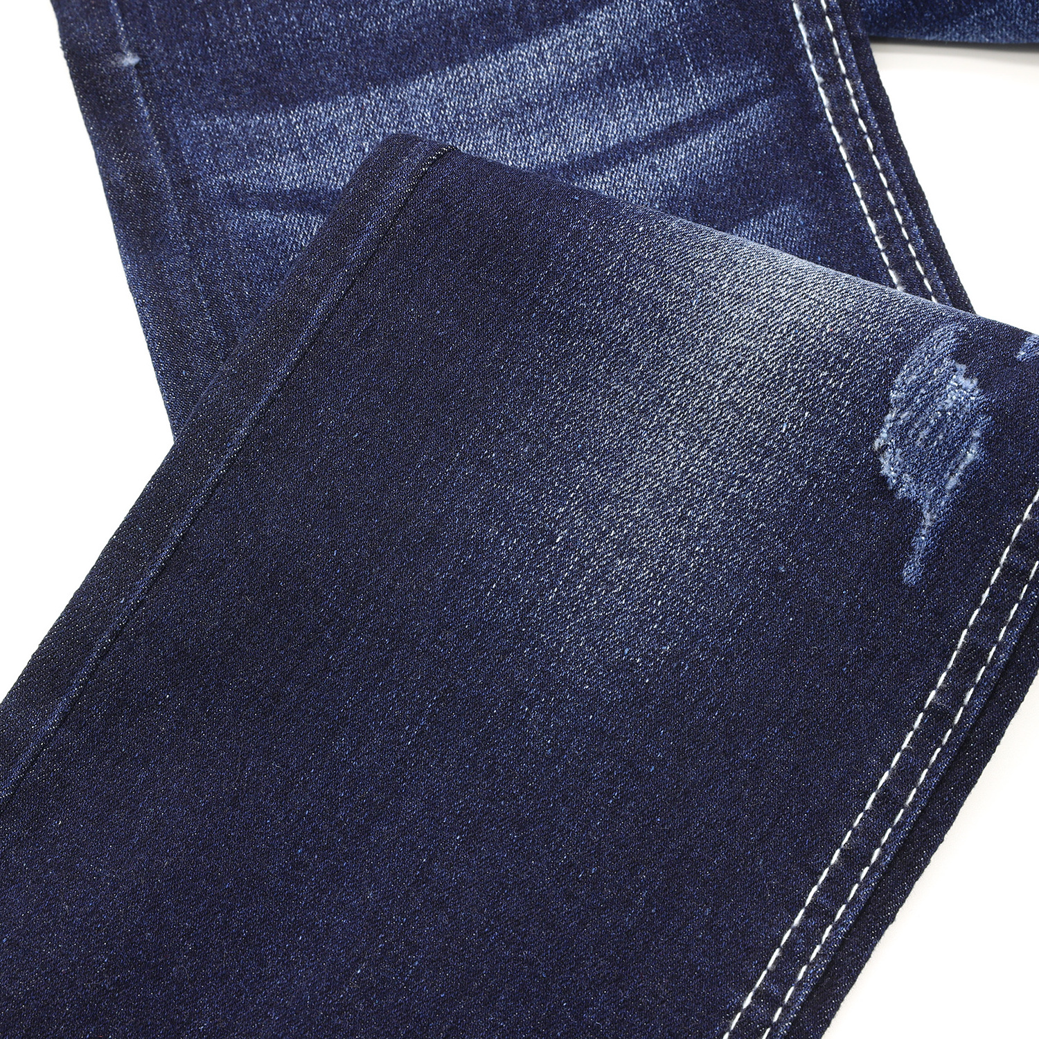 Wholesale Dark Indigo Jean Fabric High Stretch Cotton Denim Fabric for Men's Jean