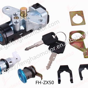 High quality motorcycle spare parts Motorcycle set of lock Ignition Switch for HONDA SCOOTER GY6125/DIO50/GY6-150/ZX50 lock set