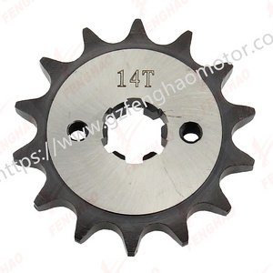 MOTORCYCLE ENGINE PARTS FRONT SPROCKET  MOTORCYCLE PARTS FOR BAJAJ BOXER100 428-14T