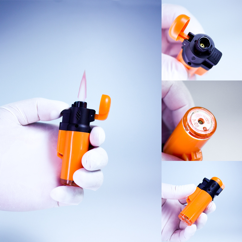 New Product Camping Cooking Jet Flame Lighters Outside Bbq Gas Butane Flame Torch Lighter