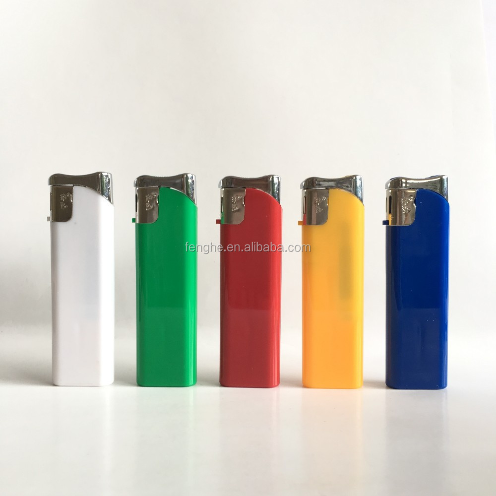 ISO9994 refillable plastic cigarette electronic gas Chinese factory Fenghe piezo lighter FH-805