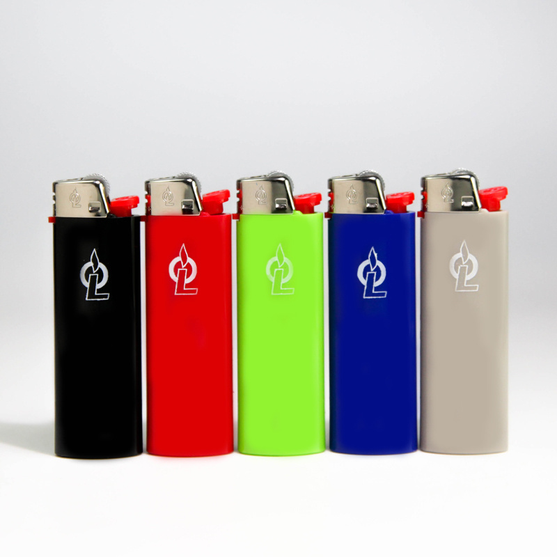 Huoshi BI Series Lighters Can Be Customized for Production Camping Electronic Cigarettes Minimalist Plastic Flint ISO9994 and CR