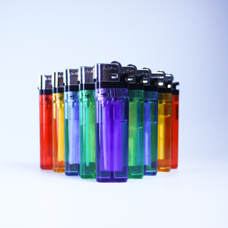 The Gas Lighter Minimalist Plastic Halloween Giveaways Flint for Cigarettes Has a Low Price for Regular Models