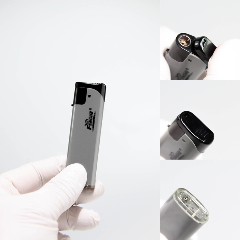 Oblique lighter, ultra-thin style lighter, jet flame lighter