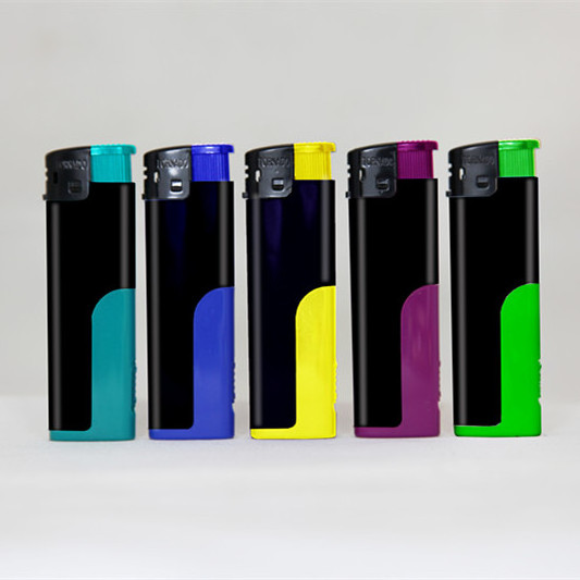 refillable plastic cigarette electric gas lamp LED lighter