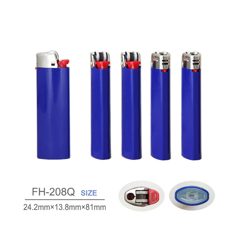 BIG refillable  lighter in China maxi gas lighter FH-208Q disposable lighter