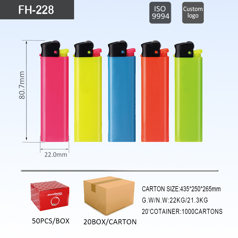 Ultra Thin Lighter for Classic Flint Cigarette Electronic Minimalist Plastic Business Gifts Support Indoor and Outdoor